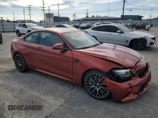 ✅ 2019 BMW M2 Competition • VIN: WBS2U7C55KVJ07833 • Lot: 85235774. Wystawiony na Copart z przebiegiem 18 959 mil. Bezpłatny archiwum sprzedaży aukcyjnych z USA i szczegółowy raport historii pojazdu na DreamBid. Zdjęcie 4.