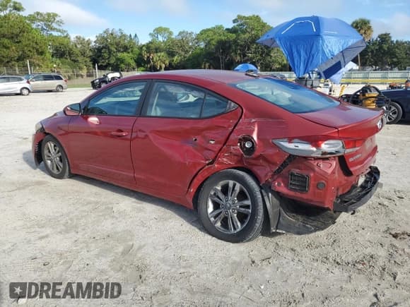 ✅ 2017 Hyundai Elantra SE • VIN: KMHD84LF5HU075276 • Lot: 72097935. Listed on Copart with 117,720 mi. Free auction sales archive from the USA and detailed vehicle history report at DreamBid. Image 2.