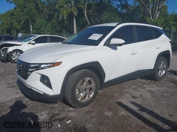 ✅ 2024 Hyundai Tucson SEL • VIN: 5NMJB3DE9RH295599 • Lot: 43244393. Wystawiony na IAAI z przebiegiem 45 794 mil. Bezpłatny archiwum sprzedaży aukcyjnych z USA i szczegółowy raport historii pojazdu na DreamBid. Zdjęcie 2.