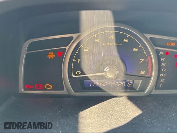 ✅ 2008 Honda Civic GX • VIN: 1HGFA46558L000900 • Лот: 43441523. Опубликован ранее на IAAI с пробегом 117 442 миль. Бесплатный доступ к архиву аукционных продаж из США и подробный отчёт об истории автомобиля на DreamBid. Изображение 7.