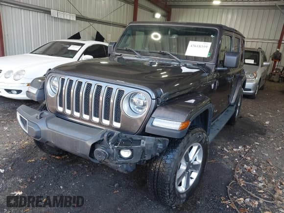 ✅ 2020 Jeep Wrangler Unlimited Sahara Altitude • VIN: 1C4HJXEG6LW120854 • Lot: 43618359. Listed on IAAI with 137,557 mi. Free auction sales archive from the USA and detailed vehicle history report at DreamBid. Image 17.