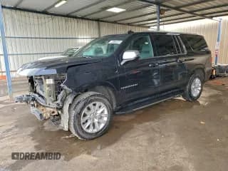 ✅ 2024 Chevrolet Suburban Premier • VIN: 1GNSKFKDXRR278703 • Lot: 96172255. Listed on Copart with 61,479 mi. Free auction sales archive from the USA and detailed vehicle history report at DreamBid. Image 1.