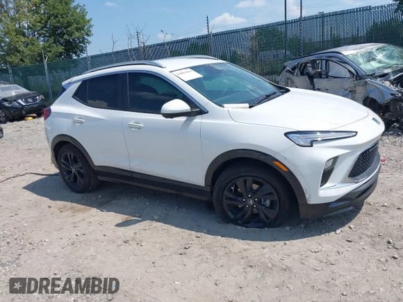 ✅ 2024 Buick Encore GX Sport Touring • VIN: KL4AMDSL6RB215952 • Lot: 43003662. Listed on IAAI with 8,395 mi. Free auction sales archive from the USA and detailed vehicle history report at DreamBid. Image 1.