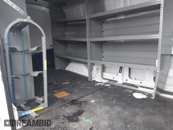 ✅ 2024 Ford Transit Cargo • VIN: 1FTYE1C81RKA49723 • Lot: 42916823. Listed on IAAI with 10,930 mi. Free auction sales archive from the USA and detailed vehicle history report at DreamBid. Image 8.