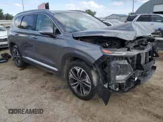 2019 Hyundai Santa Fe Limited с VIN 5NMS53AA6KH111660, выставлен на аукционе Copart как лот 64827895 с пробегом 49 496 миль миль и Списание • Salvage title. История ставок и продаж доступна на DreamBid. Изображение 4.