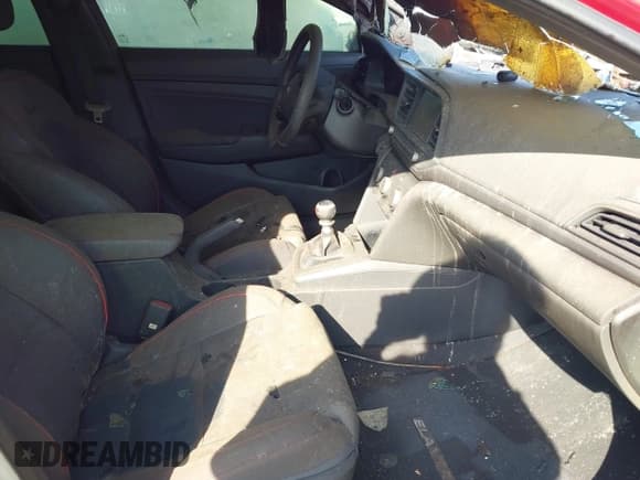 ✅ 2019 Hyundai Elantra Sport • VIN: KMHD04LB1KU860759 • Lot: 43603334. Listed on IAAI with Not provided. Free auction sales archive from the USA and detailed vehicle history report at DreamBid. Image 5.