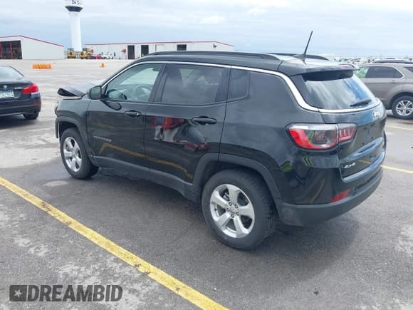 ✅ 2021 Jeep Compass Altitude • VIN: 3C4NJDBB6MT564236 • Lot: 42176870. Listed on IAAI with 66,258 mi. Free auction sales archive from the USA and detailed vehicle history report at DreamBid. Image 3.