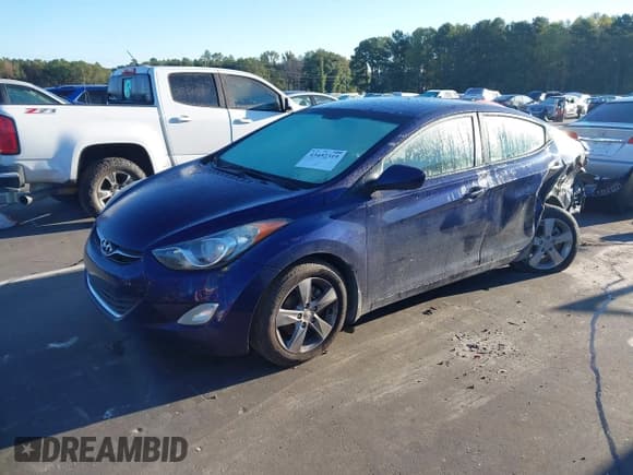 ✅ 2012 Hyundai Elantra GLS • VIN: 5NPDH4AE6CH085106 • Lot: 43452319. Listed on IAAI with 156,004 mi. Free auction sales archive from the USA and detailed vehicle history report at DreamBid. Image 17.