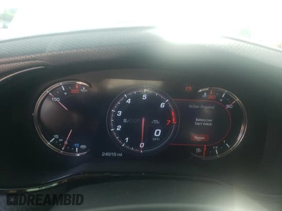 ✅ 2018 Cadillac CTS-V • VIN: 1G6A15S60J0157435 • Lot: 65944174. Listed on Copart with 24,918 mi. Free auction sales archive from the USA and detailed vehicle history report at DreamBid. Image 9.