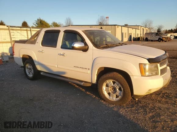 ✅ 2007 Chevrolet Avalanche 2LT • VIN: 3GNFK123X7G278693 • Lot: 92265885. Listed on Copart with Not provided. Free auction sales archive from the USA and detailed vehicle history report at DreamBid. Image 4.