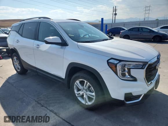 ✅ 2023 GMC Terrain SLE • VIN: 3GKALTEG8PL190134 • Lot: 70890575. Listed on Copart with 39,074 mi. Free auction sales archive from the USA and detailed vehicle history report at DreamBid. Image 4.