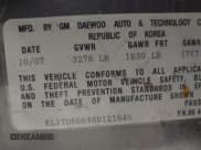 ✅ 2008 Chevrolet Aveo LS • VIN: KL1TD66648B121640 • Lot: 43836218. Listed on IAAI with Not provided. Free auction sales archive from the USA and detailed vehicle history report at DreamBid. Image 9.