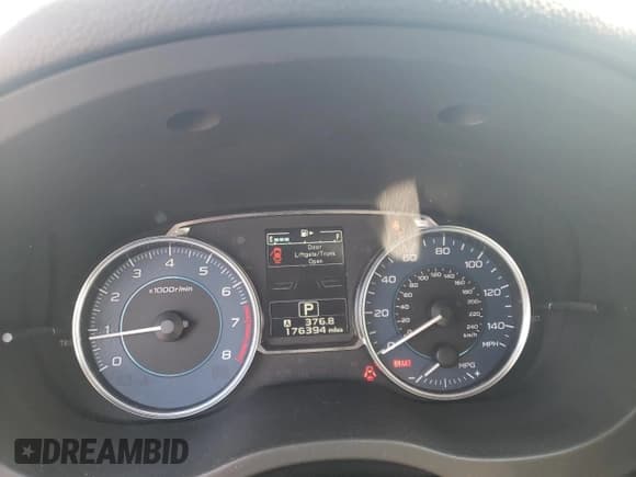 ✅ 2016 Subaru Impreza Limited • VIN: JF1GJAN6XGH008252 • Lot: 70766785. Listed on Copart with 176,394 mi. Free auction sales archive from the USA and detailed vehicle history report at DreamBid. Image 9.