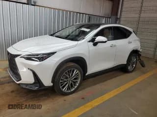 ✅ 2023 Lexus NX 350h Luxury • VIN: JTJHKCEZ1P2012000 • Lot: 90427735. Wystawiony na Copart z przebiegiem 39 371 mil. Bezpłatny archiwum sprzedaży aukcyjnych z USA i szczegółowy raport historii pojazdu na DreamBid. Zdjęcie 1.