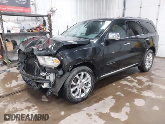 ✅ 2016 Dodge Durango Citadel • VIN: 1C4RDJEG5GC403505 • Lot: 42314819. Listed on IAAI with 118,629 mi. Free auction sales archive from the USA and detailed vehicle history report at DreamBid. Image 2.