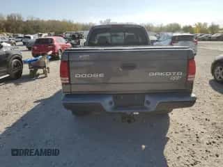 2003 Dodge Dakota with VIN 1D7HG12XX3S110986, listed as a Copart auction lot 77675734 with 108,529 mi miles and Salvage title. Bid and sale history available at DreamBid. Image 6.
