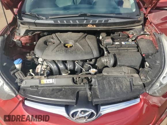 2016 Hyundai Elantra SE with VIN 5NPDH4AE9GH765023, listed as a Copart auction lot 89693915 with 95,505 mi miles and Salvage title. Bid and sale history available at DreamBid. Image 11.