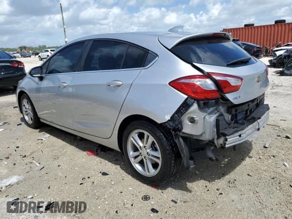 ✅ 2017 Chevrolet Cruze LT • VIN: 3G1BE6SM4HS544687 • Lot: 62406513. Listed on Copart with 91,412 mi. Free auction sales archive from the USA and detailed vehicle history report at DreamBid. Image 2.