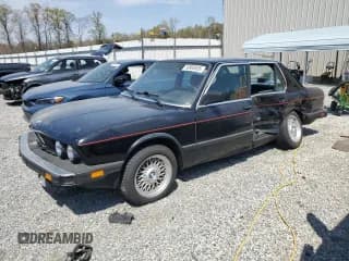 ✅ 1986 BMW 5 Series • VIN: WBADK7303G9651982 • Lot: 50906935. Wystawiony na Copart z przebiegiem 135 827 mil. Bezpłatny archiwum sprzedaży aukcyjnych z USA i szczegółowy raport historii pojazdu na DreamBid. Zdjęcie 1.