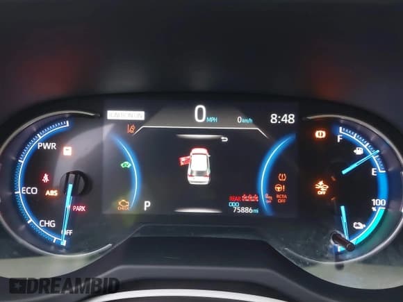 ✅ 2021 Toyota RAV4 SE • VIN: JTMAB3FV3MD058511 • Lot: 43586663. Listed on IAAI with 75,886 mi. Free auction sales archive from the USA and detailed vehicle history report at DreamBid. Image 7.