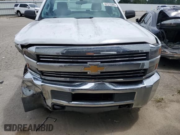 ✅ 2015 Chevrolet Silverado 2500HD Work Truck • VIN: 1GC0KUEG3FZ114456 • Lot: 67215385. Listed on Copart with Not provided. Free auction sales archive from the USA and detailed vehicle history report at DreamBid. Image 11.