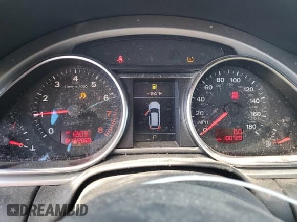 ✅ 2009 Audi Q7 • VIN: WA1AV74LX9D037284 • Lot: 70430985. Listed on Copart with 100,729 mi. Free auction sales archive from the USA and detailed vehicle history report at DreamBid. Image 9.