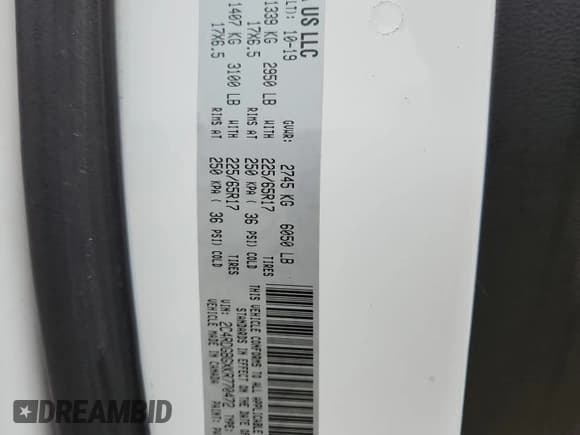 ✅ 2019 Dodge Grand Caravan SE Plus • VIN: 2C4RDGBGXKR770472 • Lot: 87046265. Wystawiony na Copart z przebiegiem 179 682 mil. Bezpłatny archiwum sprzedaży aukcyjnych z USA i szczegółowy raport historii pojazdu na DreamBid. Zdjęcie 13.