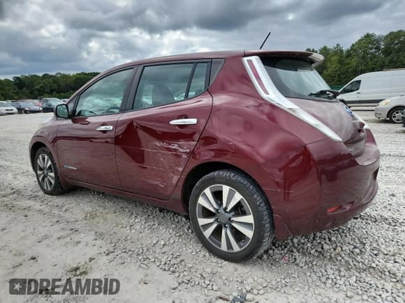 ✅ 2017 Nissan LEAF SV • VIN: 1N4BZ0CP4HC300910 • Лот: 83933485. Опубликован ранее на Copart с пробегом 51 831 миль. Бесплатный доступ к архиву аукционных продаж из США и подробный отчёт об истории автомобиля на DreamBid. Изображение 2.