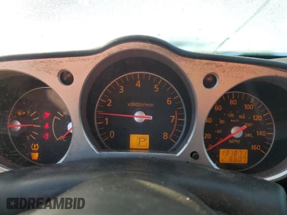 ✅ 2006 Nissan 350Z Touring • VIN: JN1AZ36A96M458054 • Lot: 91496105. Listed on Copart with 131,871 mi. Free auction sales archive from the USA and detailed vehicle history report at DreamBid. Image 9.