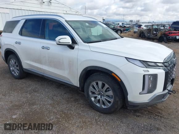 ✅ 2025 Hyundai Palisade SEL • VIN: KM8R2DGE3SU861481 • Лот: 41644904. Опубликован ранее на IAAI с пробегом 5 982 миль. Бесплатный доступ к архиву аукционных продаж из США и подробный отчёт об истории автомобиля на DreamBid. Изображение 1.