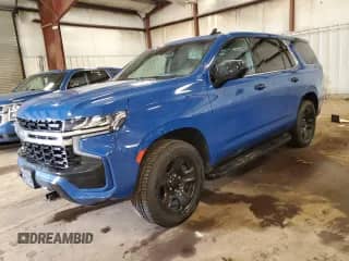 2021 Chevrolet Tahoe Commercial z VIN 1GNSKLED6MR452057, wystawiony jako Copart lot #80158415 z przebiegiem 116 435 mil mil oraz Czysty tytuł • Clean title. Historia ofert i sprzedaży dostępna na DreamBid. Obrazek 1.