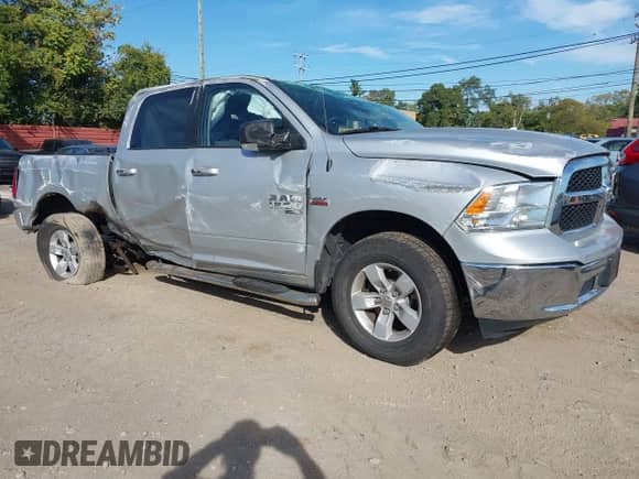 2019 Ram 1500 Big Horn with VIN 1C6RR7TT8KS551058, listed as a IAAI auction lot 43407783 with 179,872 mi miles and . Bid and sale history available at DreamBid. Image 1.