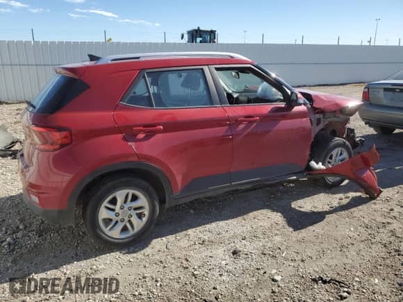 2021 Hyundai Venue SEL с VIN KMHRC8A31MU106019, выставлен на аукционе Copart как лот 72635764 с пробегом 33 330 миль миль и Списание • Salvage title. История ставок и продаж доступна на DreamBid. Изображение 3.