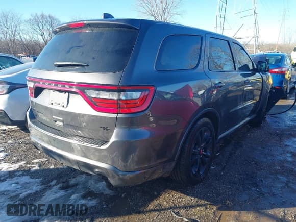 ✅ 2020 Dodge Durango R/T • VIN: 1C4SDJCT9LC131696 • Lot: 41417363. Listed on IAAI with 83,868 mi. Free auction sales archive from the USA and detailed vehicle history report at DreamBid. Image 4.