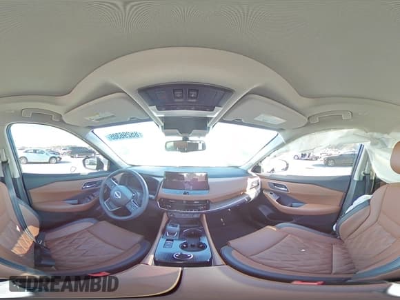 ✅ 2025 Nissan Rogue Platinum • VIN: JN8BT3DD0SW301063 • Lot: 85296305. Listed on Copart with 7,401 mi. Free auction sales archive from the USA and detailed vehicle history report at DreamBid. Image 15.