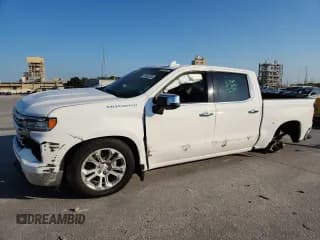 ✅ 2023 Chevrolet Silverado 1500 LTZ • VIN: 2GCPAEED9P1109284 • Lot: 71540755. Listed on Copart with 60,666 mi. Free auction sales archive from the USA and detailed vehicle history report at DreamBid. Image 1.