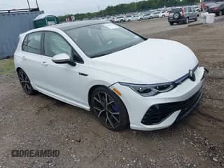 ✅ 2024 Volkswagen Golf R • VIN: WVWFB7CD5RW141121 • Lot: 42607610. Listed on IAAI with 8,072 mi. Free auction sales archive from the USA and detailed vehicle history report at DreamBid. Image 1.