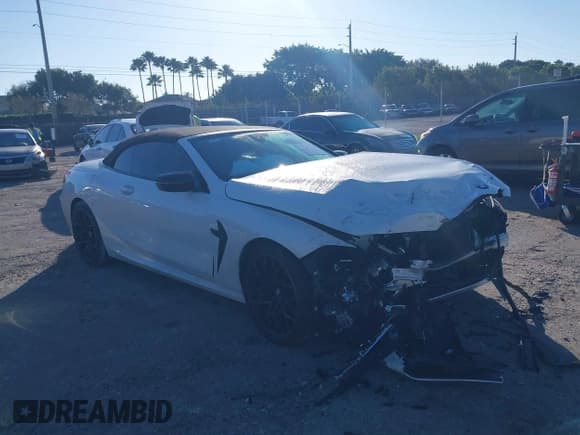 ✅ 2020 BMW M8 Competition • VIN: WBSDZ0C03LCD86009 • Lot: 41434376. Wystawiony na IAAI z przebiegiem 14 458 mil. Bezpłatny archiwum sprzedaży aukcyjnych z USA i szczegółowy raport historii pojazdu na DreamBid. Zdjęcie 1.