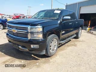 ✅ 2014 Chevrolet Silverado 1500 High Country • VIN: 3GCUKTEJ9EG423595 • Лот: 43105592. Опубликован ранее на IAAI с пробегом 153 368 миль. Бесплатный доступ к архиву аукционных продаж из США и подробный отчёт об истории автомобиля на DreamBid. Изображение 2.
