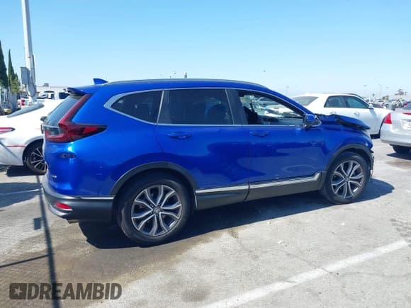 ✅ 2020 Honda CR-V Touring • VIN: 7FARW1H97LE011473 • Lot: 42368050. Listed on IAAI with 84,425 mi. Free auction sales archive from the USA and detailed vehicle history report at DreamBid. Image 13.