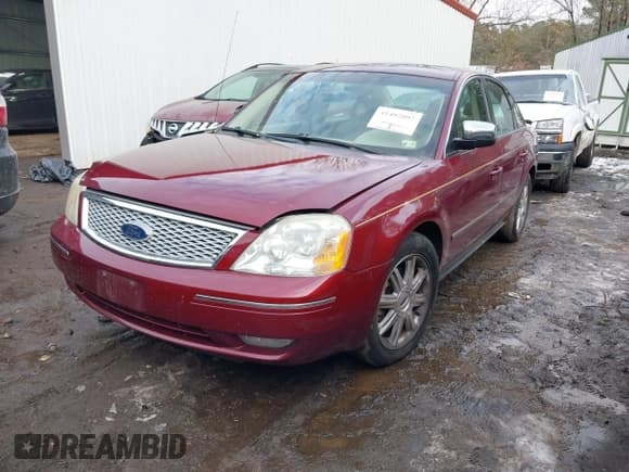 ✅ 2005 Ford Five Hundred Limited • VIN: 1FAFP25155G129701 • Lot: 41402097. Listed on IAAI with 86,264 mi. Free auction sales archive from the USA and detailed vehicle history report at DreamBid. Image 2.