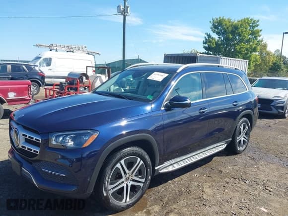 ✅ 2020 Mercedes-Benz GLS 450 • VIN: 4JGFF5KE6LA220445 • Lot: 43353567. Wystawiony na IAAI z przebiegiem 55 758 mil. Bezpłatny archiwum sprzedaży aukcyjnych z USA i szczegółowy raport historii pojazdu na DreamBid. Zdjęcie 2.
