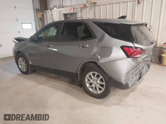 2024 Chevrolet Equinox LS с VIN 3GNAXSEG9RL134577, выставлен на аукционе IAAI как лот 42417002 с пробегом 27 362 миль миль и . История ставок и продаж доступна на DreamBid. Изображение 3.