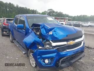 2020 Chevrolet Colorado 2WD Work Truck with VIN 1GCGSBEN7L1110518, listed as a IAAI auction lot 42150586 with 49,610 mi miles and . Bid and sale history available at DreamBid. Image 1.
