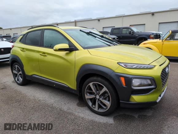 ✅ 2019 Hyundai Kona Ultimate • VIN: KM8K53A53KU233755 • Лот: 74968504. Опубликован ранее на Copart с пробегом Не указан. Бесплатный доступ к архиву аукционных продаж из США и подробный отчёт об истории автомобиля на DreamBid. Изображение 4.