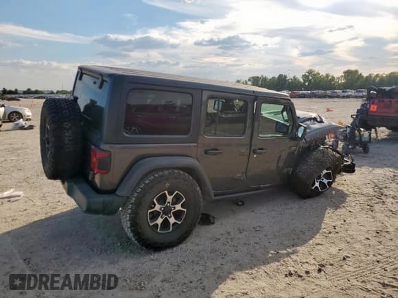 ✅ 2020 Jeep Wrangler Unlimited Rubicon • VIN: 1C4HJXFG4LW188617 • Lot: 84739615. Wystawiony na Copart z przebiegiem Nie podano. Bezpłatny archiwum sprzedaży aukcyjnych z USA i szczegółowy raport historii pojazdu na DreamBid. Zdjęcie 3.