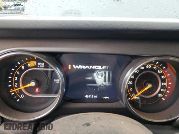 ✅ 2020 Jeep Wrangler Willys • VIN: 1C4GJXAN8LW228943 • Lot: 78212514. Listed on Copart with 46,112 mi. Free auction sales archive from the USA and detailed vehicle history report at DreamBid. Image 9.