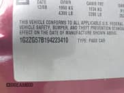 ✅ 2009 Pontiac G6 1SA • VIN: 1G2ZG57B194223410 • Lot: 41737167. Wystawiony na IAAI z przebiegiem 97 131 mil. Bezpłatny archiwum sprzedaży aukcyjnych z USA i szczegółowy raport historii pojazdu na DreamBid. Zdjęcie 9.