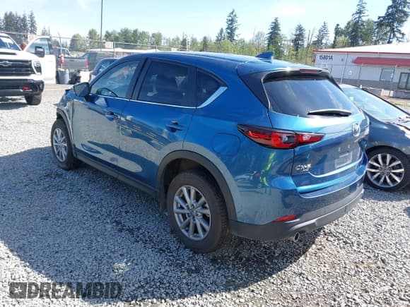 ✅ 2023 Mazda CX-5 S Preferred • VIN: JM3KFBCM9P0258634 • Lot: 42224168. Listed on IAAI with 9,519 mi. Free auction sales archive from the USA and detailed vehicle history report at DreamBid. Image 3.