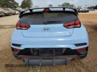 2020 Hyundai Veloster z VIN KMHT36AH5LU004792, wystawiony jako Copart lot #78885964 z przebiegiem 70 622 mil mil oraz Szkoda całkowita • Salvage title. Historia ofert i sprzedaży dostępna na DreamBid. Obrazek 6.